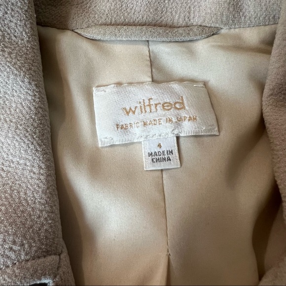 Aritzia Wilfred Montesson Motorcyle Crepe jacket - Picture 15 of 16